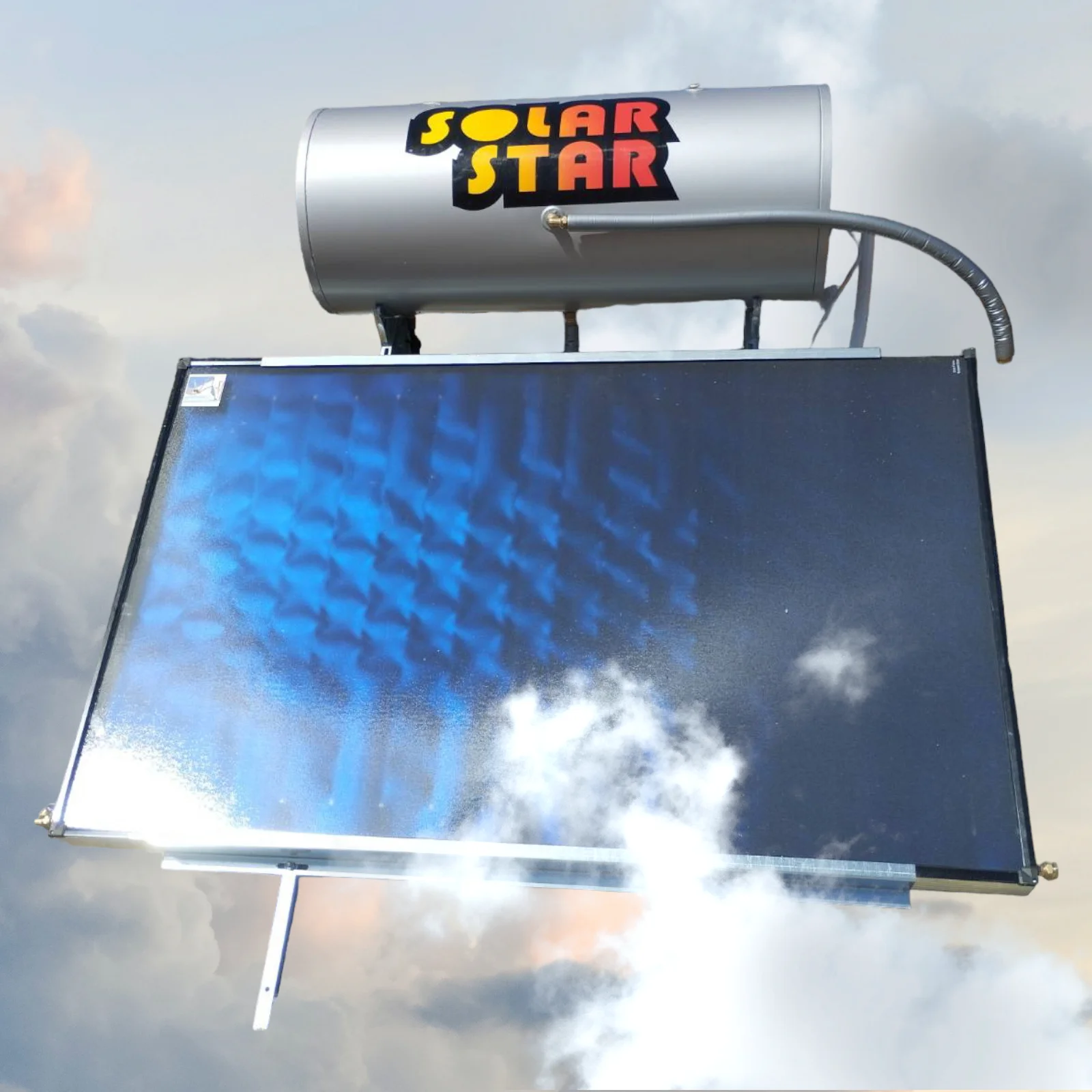 Φωτογραφία προϊόντος: SolarStar ηλιακός θερμοσίφωνας Solar star 160lt/2,37tm² οριζοντιος Glass Διπλής ενεργείας -Επιλεκτικός οριζόντιος συλλέκτης-Ως 12 Άτοκες Δόσεις