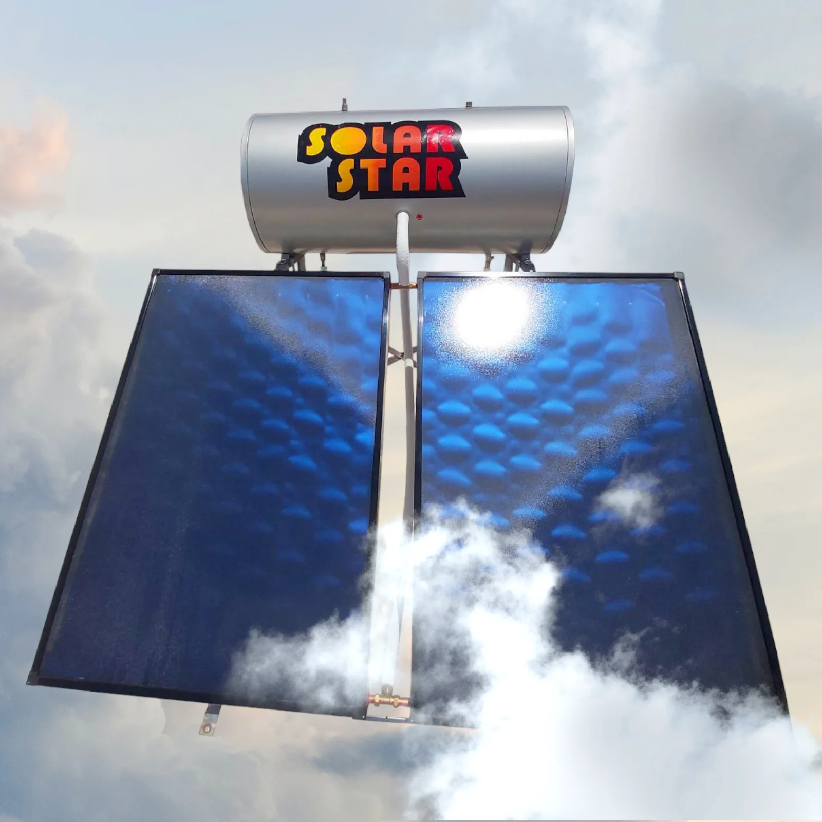 Φωτογραφία προϊόντος: SolarStar ηλιακος θερμοσίφωνας Solar star 200lt/3,0m² Glass Επιλεκτικός Διπλής ενεργείας-Ως 12 Άτοκες Δόσεις