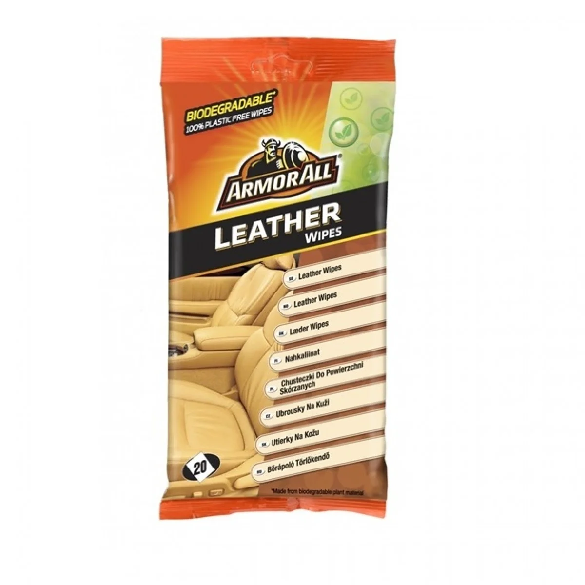 Φωτογραφία προϊόντος: LEATHER FLOW WIPES 20τμχ (390150100) – ARMORALL