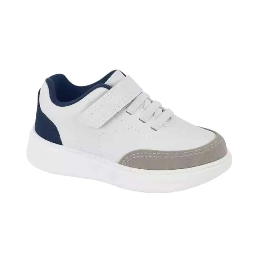 Φωτογραφία προϊόντος: , Molekinho Παιδικά Sneakers με Σκρατς White Blue