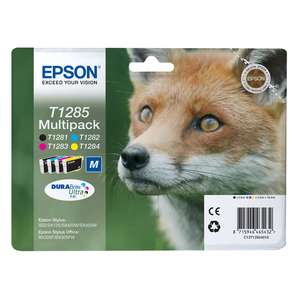 Φωτογραφία προϊόντος: Epson Μελάνι Inkjet T1285 Multipack (C13T12854012) (EPST128540)