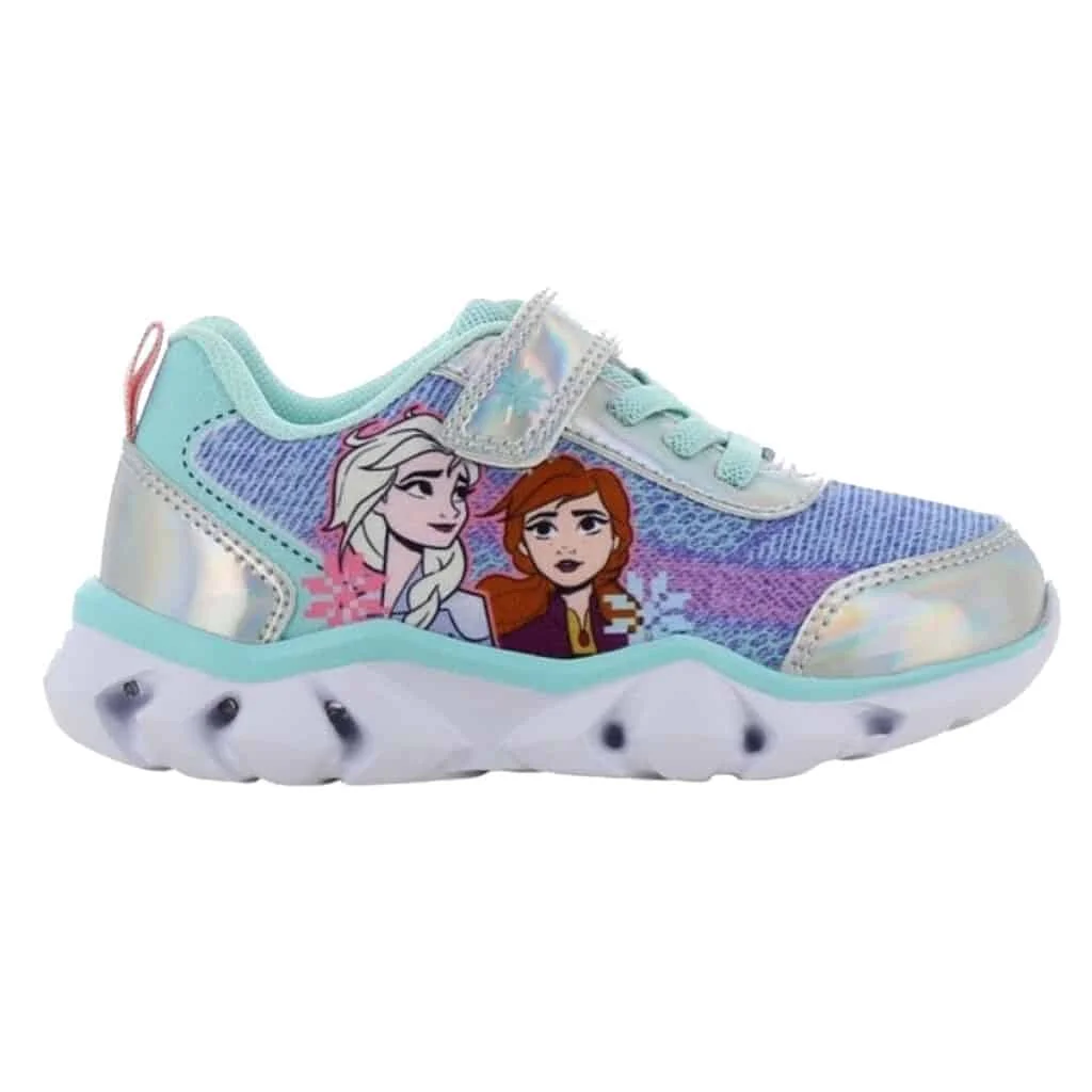 Φωτογραφία προϊόντος: , Modum Παιδικά Sneakers Frozen με Σκρατς και Φωτάκια Γαλάζιο