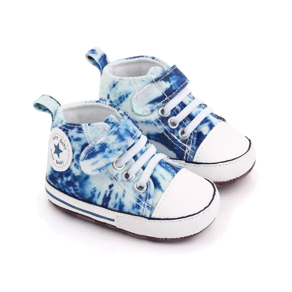 Φωτογραφία προϊόντος: , Childrenland Βρεφικά Sneakers Αγκαλιάς Μπλε