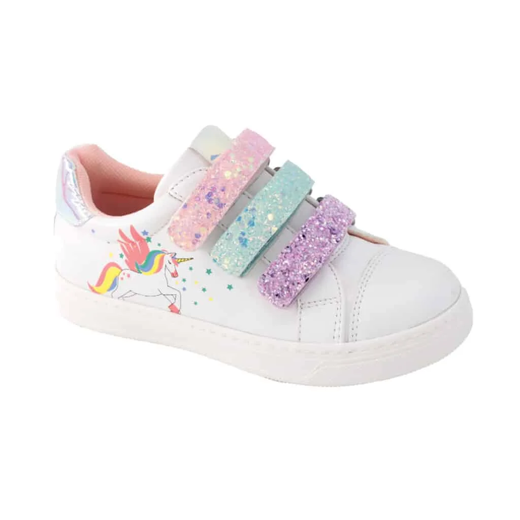 Φωτογραφία προϊόντος: , Fenecia Παιδικά Sneakers με 3 Χρωματιστά Σκρατς Unicorn