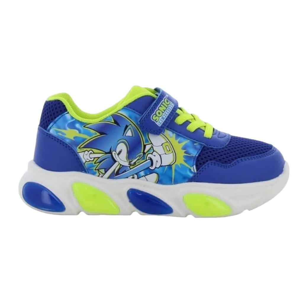 Φωτογραφία προϊόντος: , Modum Παιδικά Sneakers Sonic με Σκρατς και Φωτάκια Μπλέ
