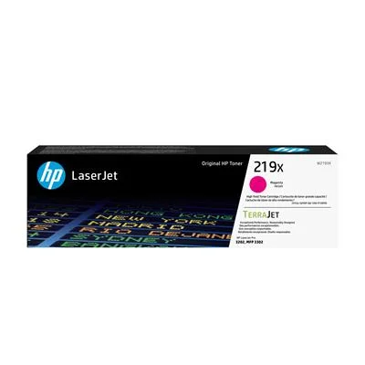 Φωτογραφία προϊόντος: HP 219X High Yield Magenta Original LaserJet Toner Cartridge