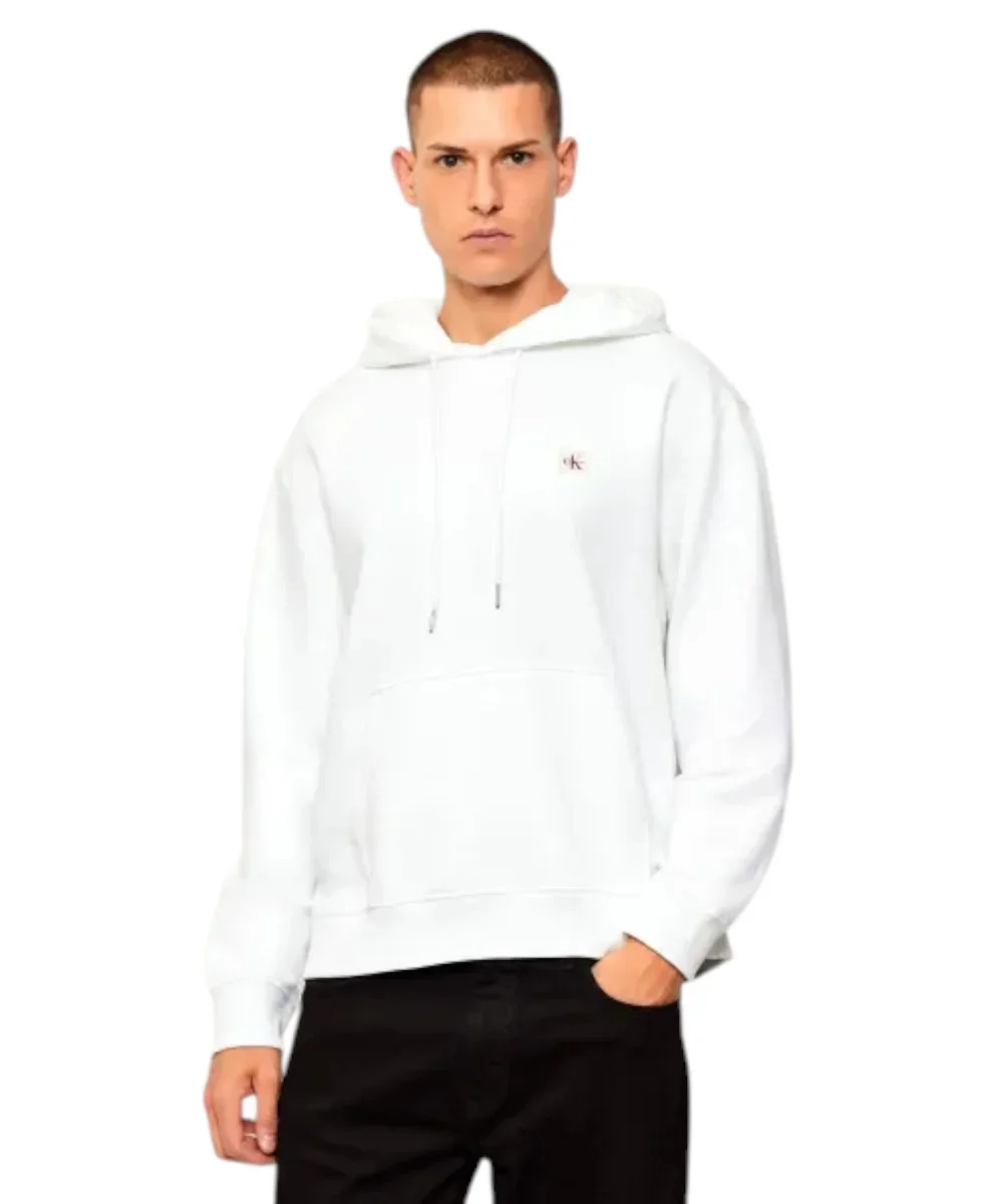 Φωτογραφία προϊόντος: Calvin Klein - Φούτερ Cotton Terry Badge Hoodie LV04RC274G-YAF Λευκό
