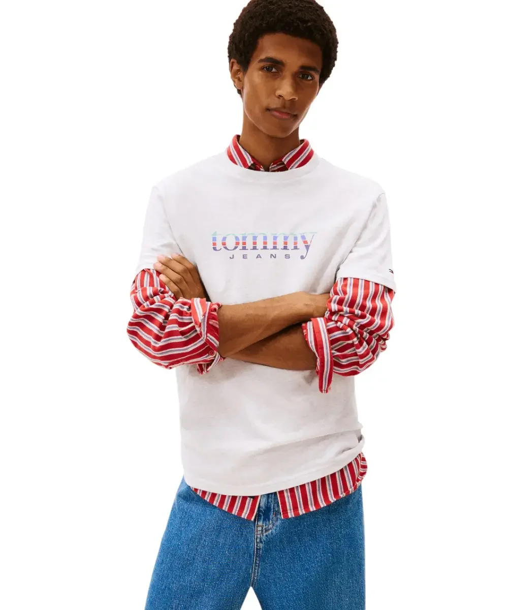 Φωτογραφία προϊόντος: Tommy Hilfiger - Ανδρικό T-Shirt Entry Dna Slim Fit DM0DM22333-P08 Γκρι