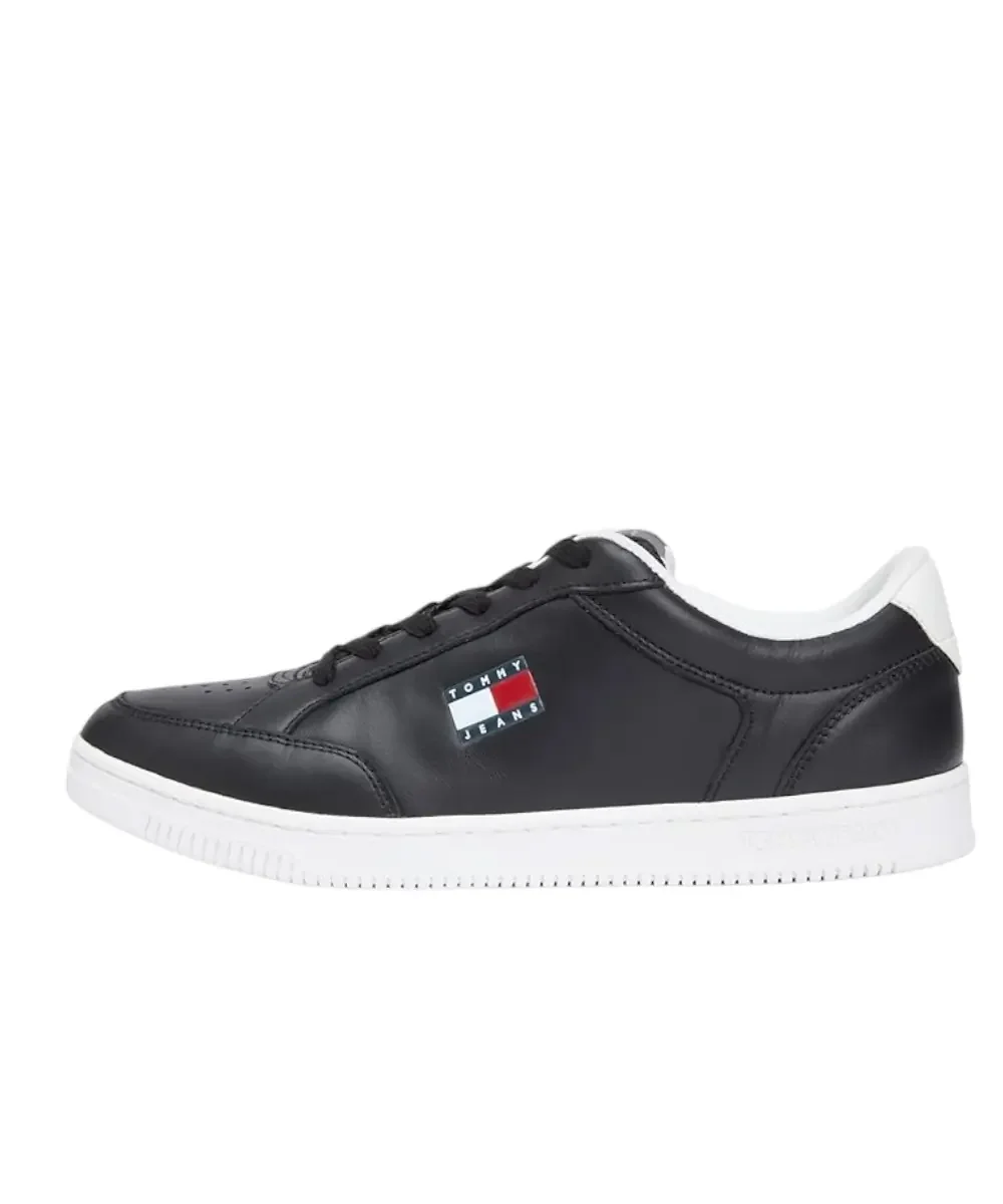 Φωτογραφία προϊόντος: Tommy Hilfiger - Ανδρικά Sneakers Tjm Cupsole Long Lace Leather EM0EM01707-BDS Μαύρο