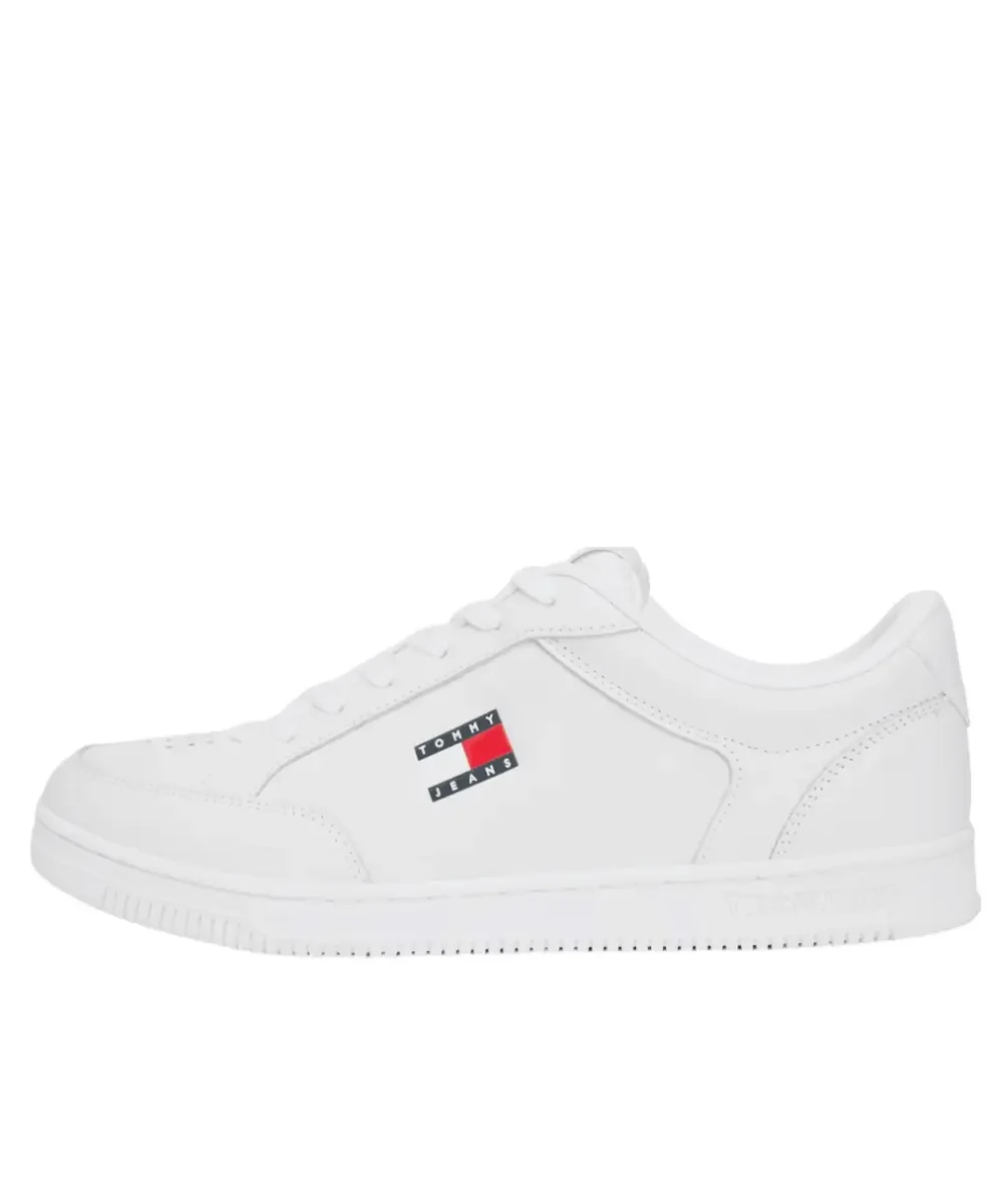 Φωτογραφία προϊόντος: Tommy Hilfiger - Ανδρικά Sneakers Tjm Cupsole Long Lace Leather EM0EM01707-YBL Λευκό