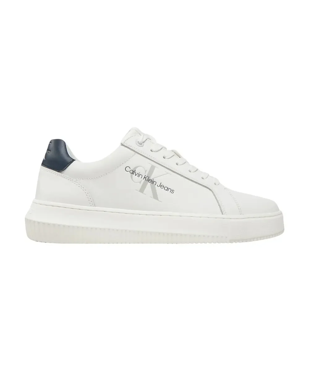 Φωτογραφία προϊόντος: Calvin Klein - Cupsole Mono Lth Ανδρικά Chunky Sneakers YM0YM00681-YAF Λευκό