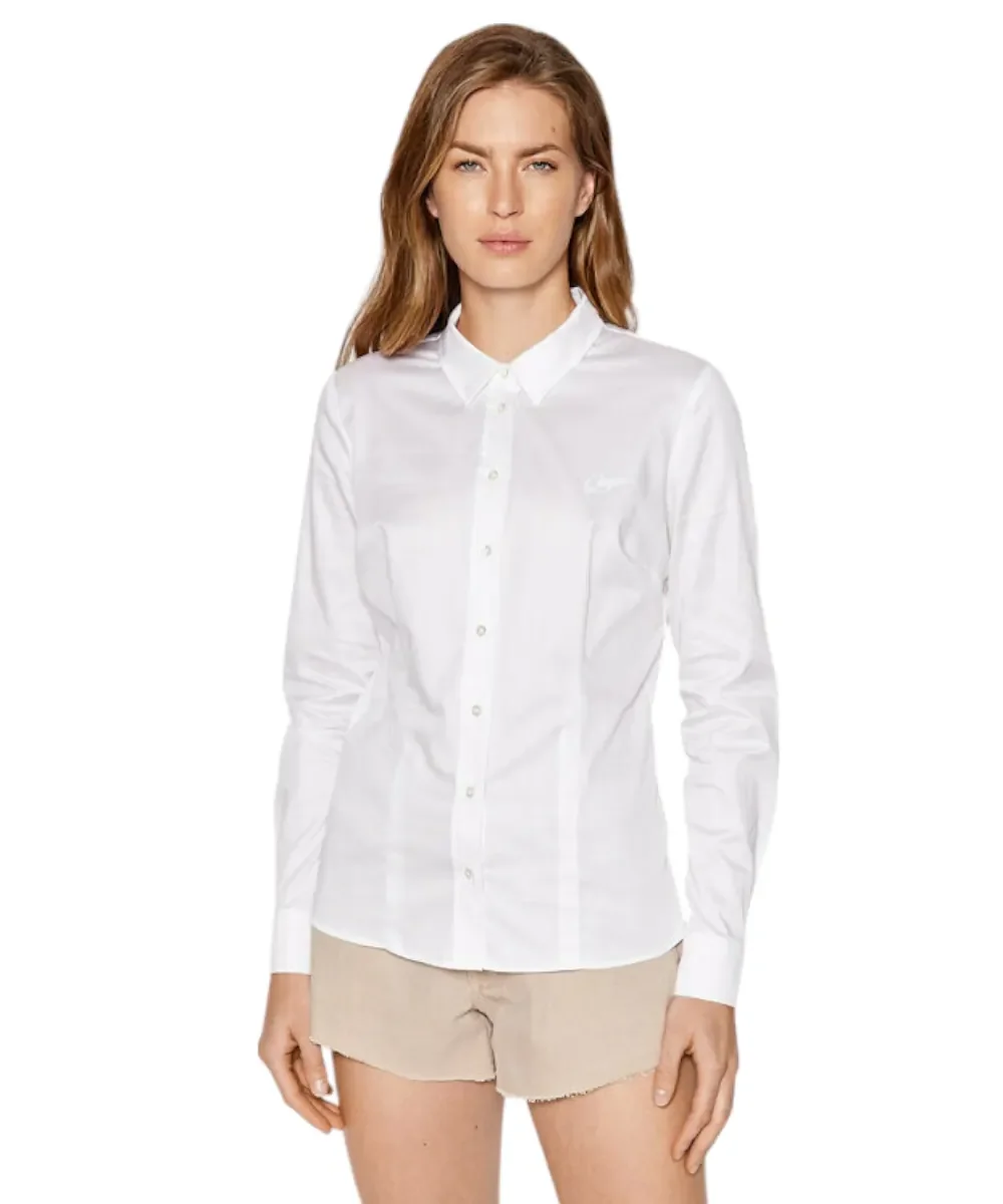 Φωτογραφία προϊόντος: GUESS CATE LONGSLEEVE SHIRT WOMEN GUESS ΛΕΥΚΟ (W2YH41WAF10-G011)