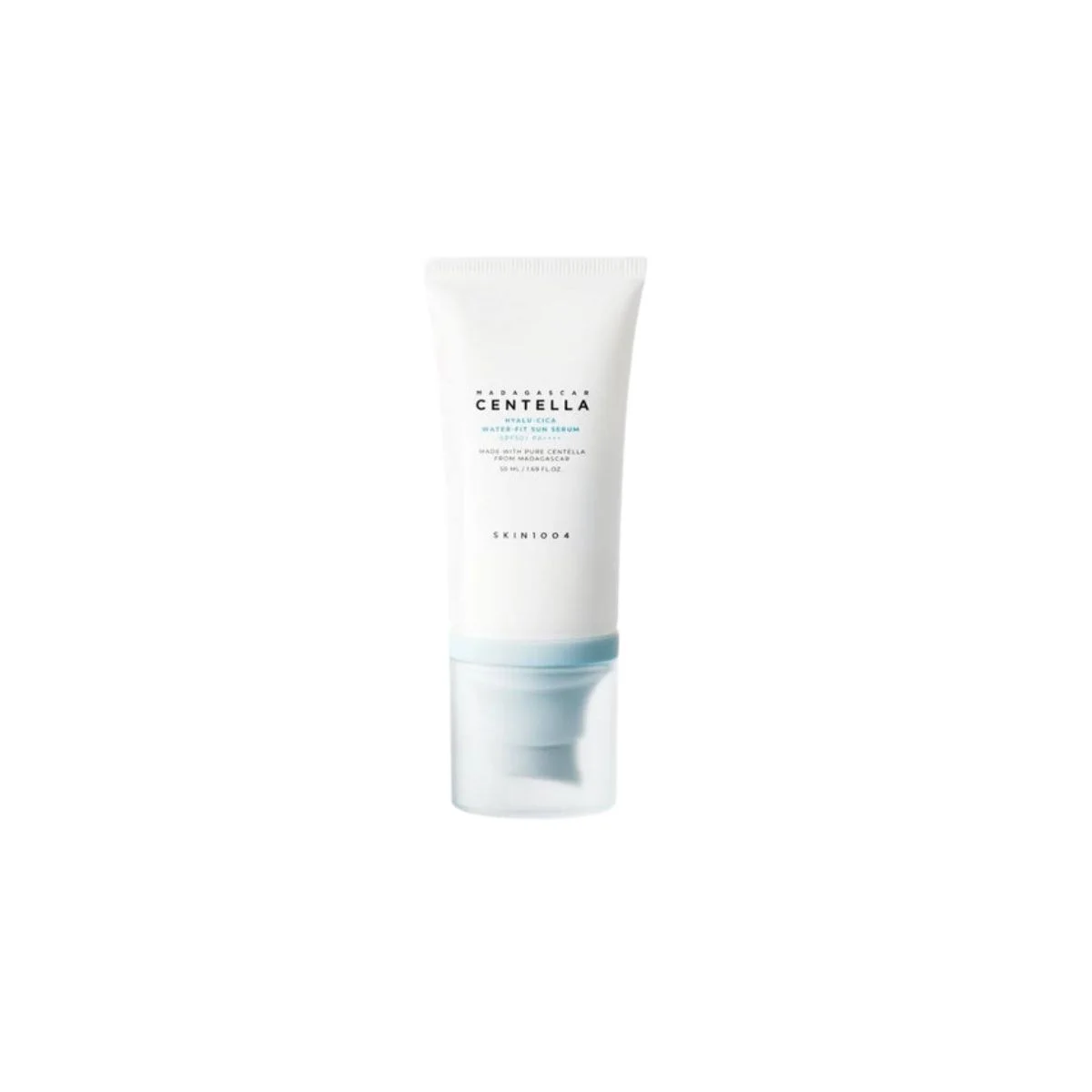 Φωτογραφία προϊόντος: SKIN1004 Madagascar Centella Hyalu-Cica Water-Fit Sun Serum SPF50+ 50ml για Προστασία και Ενυδάτωση
