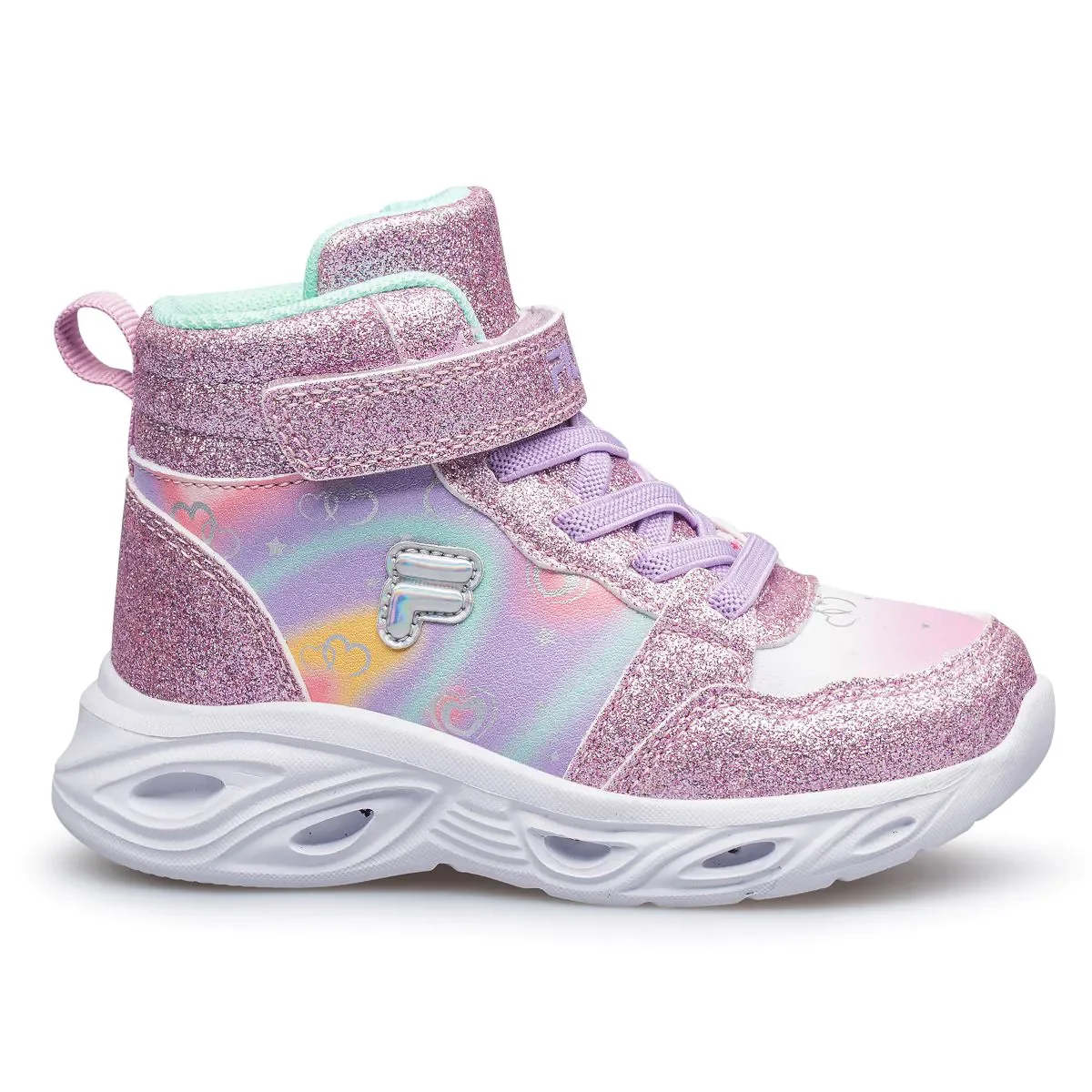 Φωτογραφία προϊόντος: Fila Βρεφικά Μποτάκια TD Wizard V με Φωτάκια 7AF43018-986 Ροζ