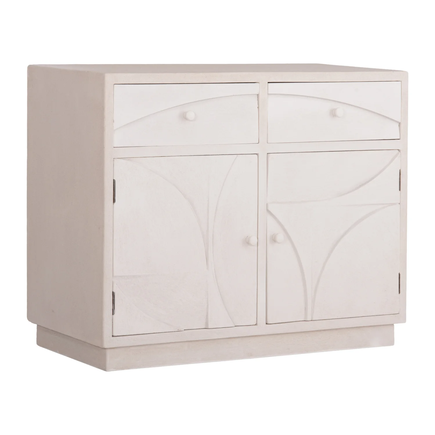 Φωτογραφία προϊόντος: ΜΠΟΥΦΕΣ ΣΕΙΡΑ SANTORINI HM18046 MDF ΣΕ ΥΠΟΛΕΥΚΟ ΧΡΩΜΑ-2 ΣΥΡΤΑΡΙΑ + 2 ΠΟΡΤΕΣ 107x38x82,5Υεκ.