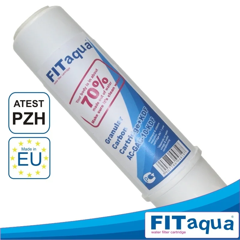 Φωτογραφία προϊόντος: Fit Aqua Φίλτρο Κοκκώδους Ενεργού Άνθρακα GAC FITAqua 10" EU