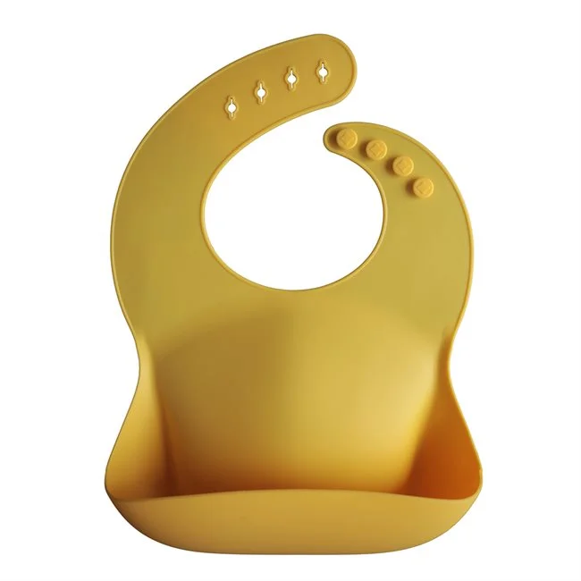 Φωτογραφία προϊόντος: Mushie Σαλιάρα Σιλικόνης Mineral Yellow