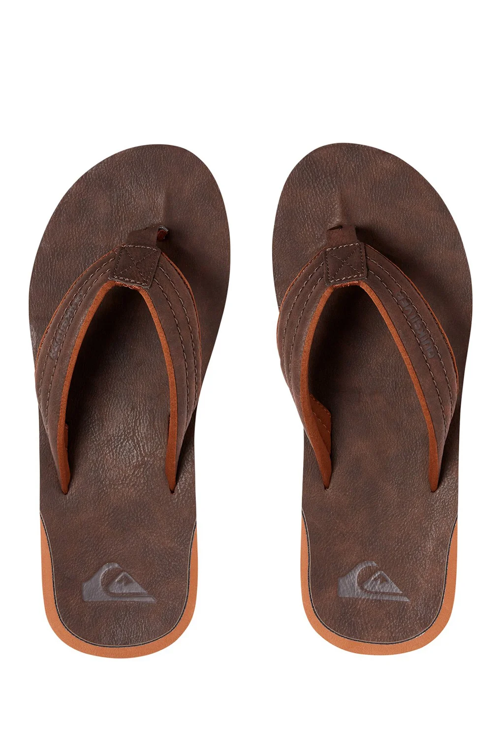 Φωτογραφία προϊόντος: Quiksilver Carver Nubuck Ανδρικές Δερμάτινες Σαγιονάρες AQYL100623-CTK0 Καφέ