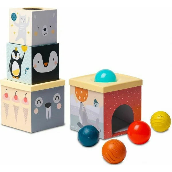 Φωτογραφία προϊόντος: Taf Toys Εκπαιδευτικό Παιχνίδι North Pole Ball Drop Stacker