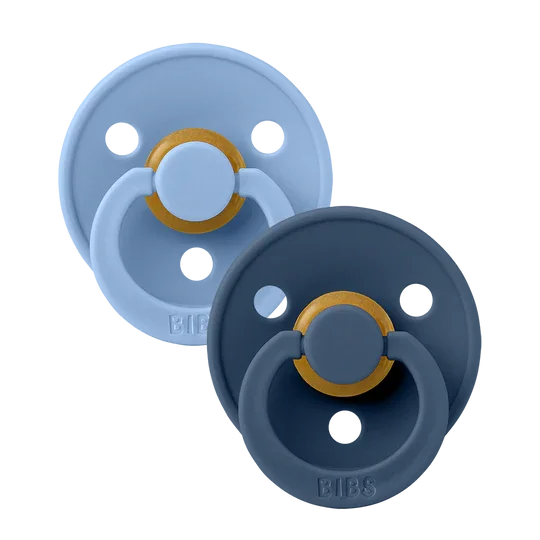 Φωτογραφία προϊόντος: Bibs Πιπίλες 2Pack- Sky Blue +amp; Steel Blue No2
