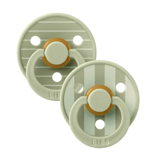 Φωτογραφία προϊόντος: Bibs x Liberty Πιπίλες 2τμχ Chamomile Pin +amp; Sage No2