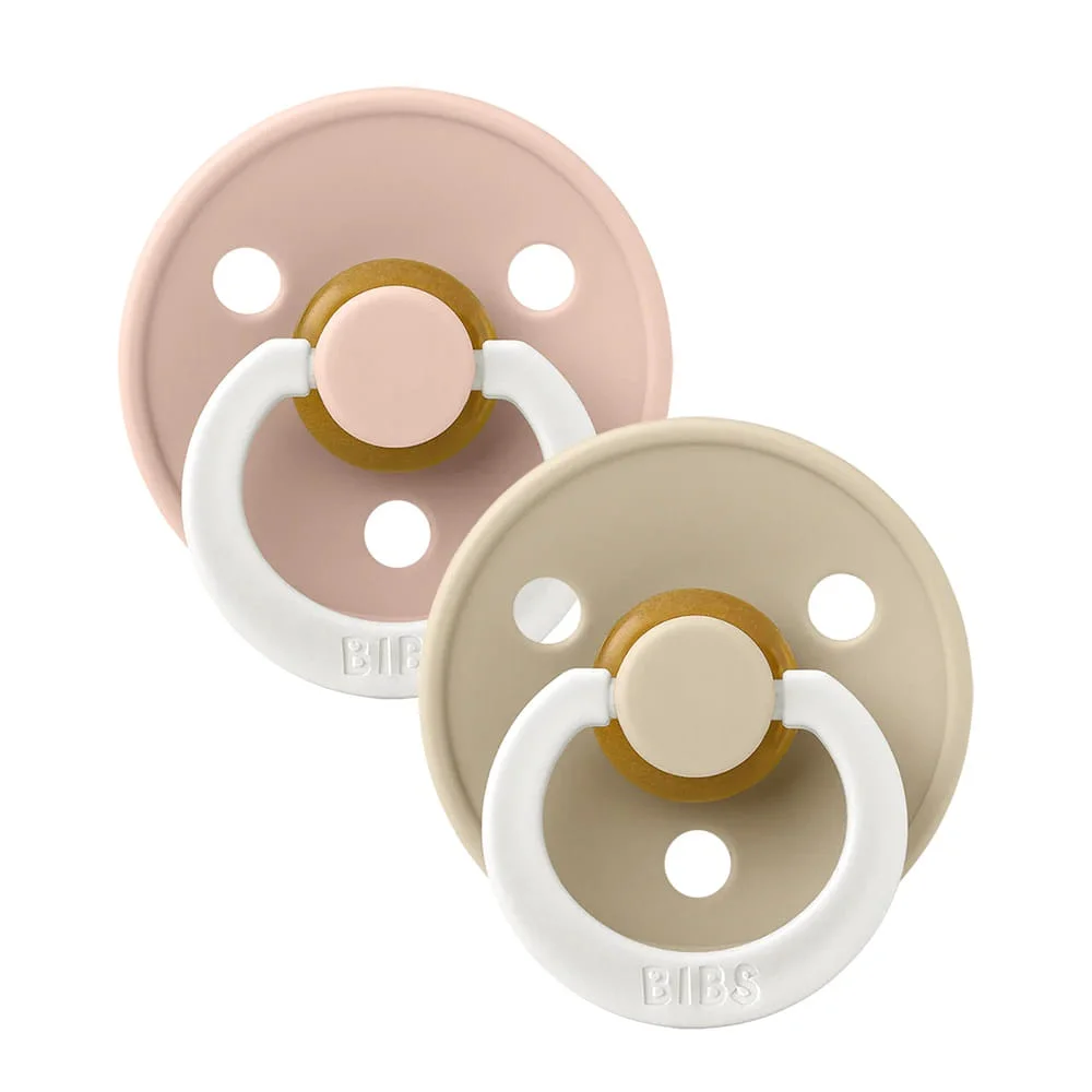 Φωτογραφία προϊόντος: Bibs Πιπίλες Glow 2Pack- Blush +amp; Vanilla No3