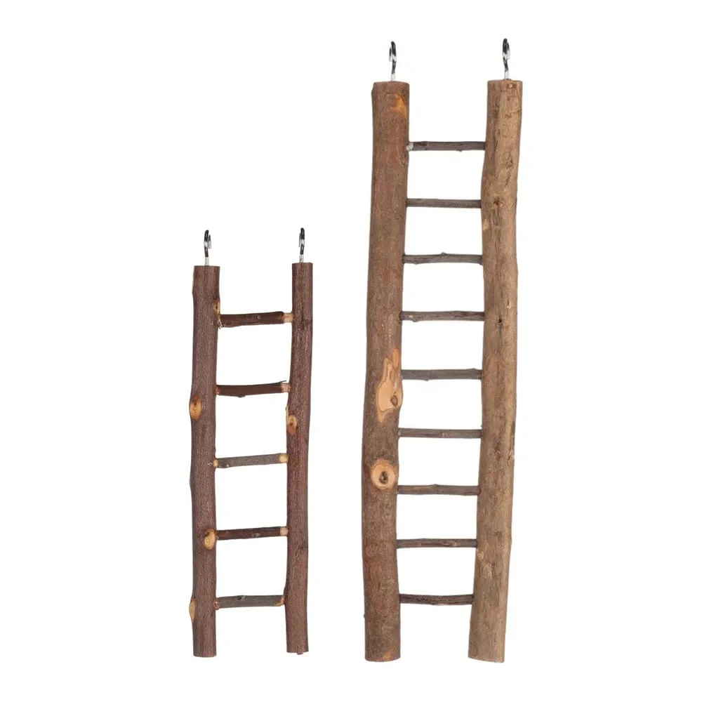 Φωτογραφία προϊόντος: Scara Ladder Natural - Σκάλα Παπαγάλων από Φυσικό Ξύλο