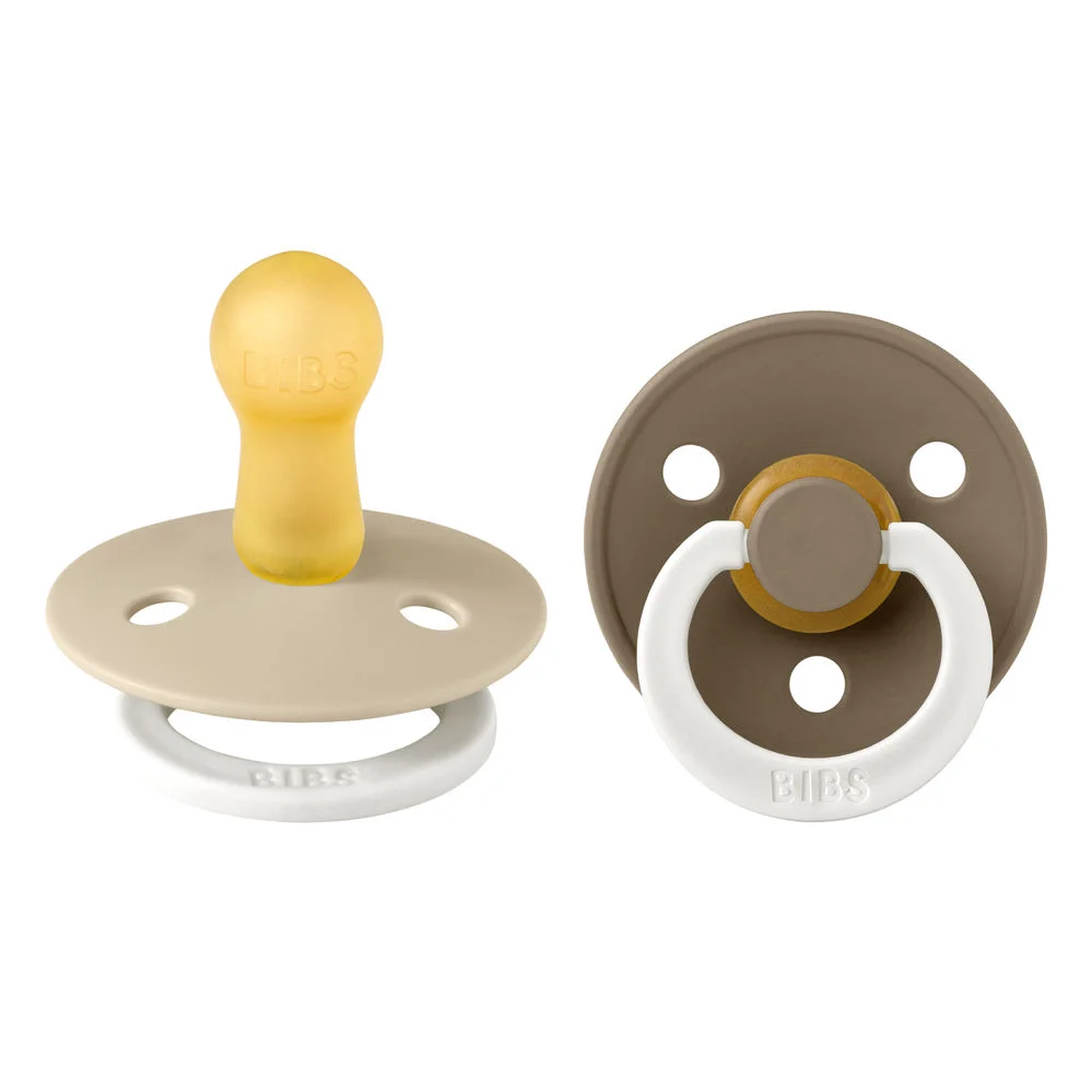 Φωτογραφία προϊόντος: Bibs Πιπίλες Glow 2Pack- Vanilla +amp; Dark Oak No2