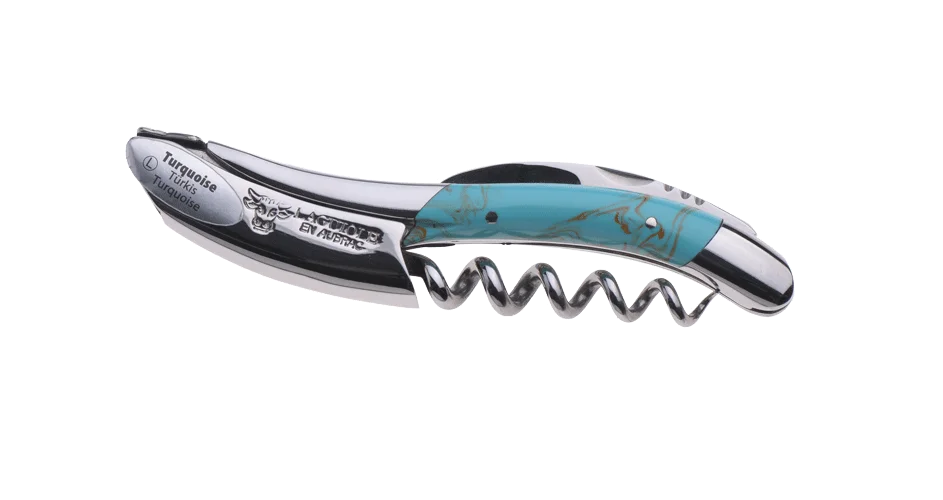 Φωτογραφία προϊόντος: Laguiole Sommelier Turquoise (Ανοιχτήρι) Stainless Steel / Λαβή από πέτρα τιρκουάζ