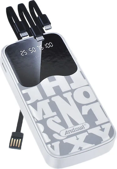 Φωτογραφία προϊόντος: Power Bank 30000mAh Λευκό Q-CD902 Andowl
