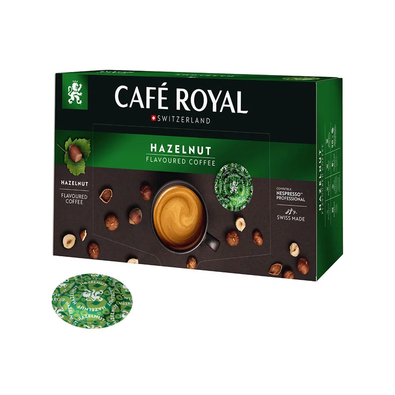 Φωτογραφία προϊόντος: Cafe Royal Hazelnut Nespresso PROFESSIONAL κάψουλες - 50 τεμ.