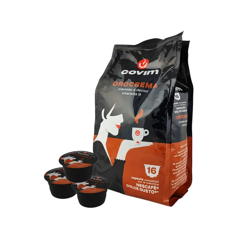 Φωτογραφία προϊόντος: Covim Orocrema Dolce Gusto κάψουλες - 16 τεμ.