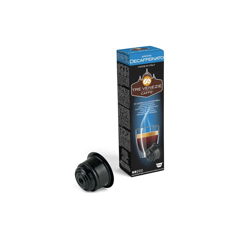 Φωτογραφία προϊόντος: Κάψουλες Caffitaly Tre Venezie Decaffeinato Espresso - 10 τεμ.