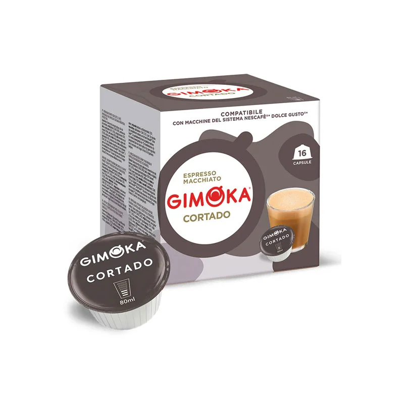 Φωτογραφία προϊόντος: Gimoka Cortado Dolce Gusto κάψουλες - 16 τεμ