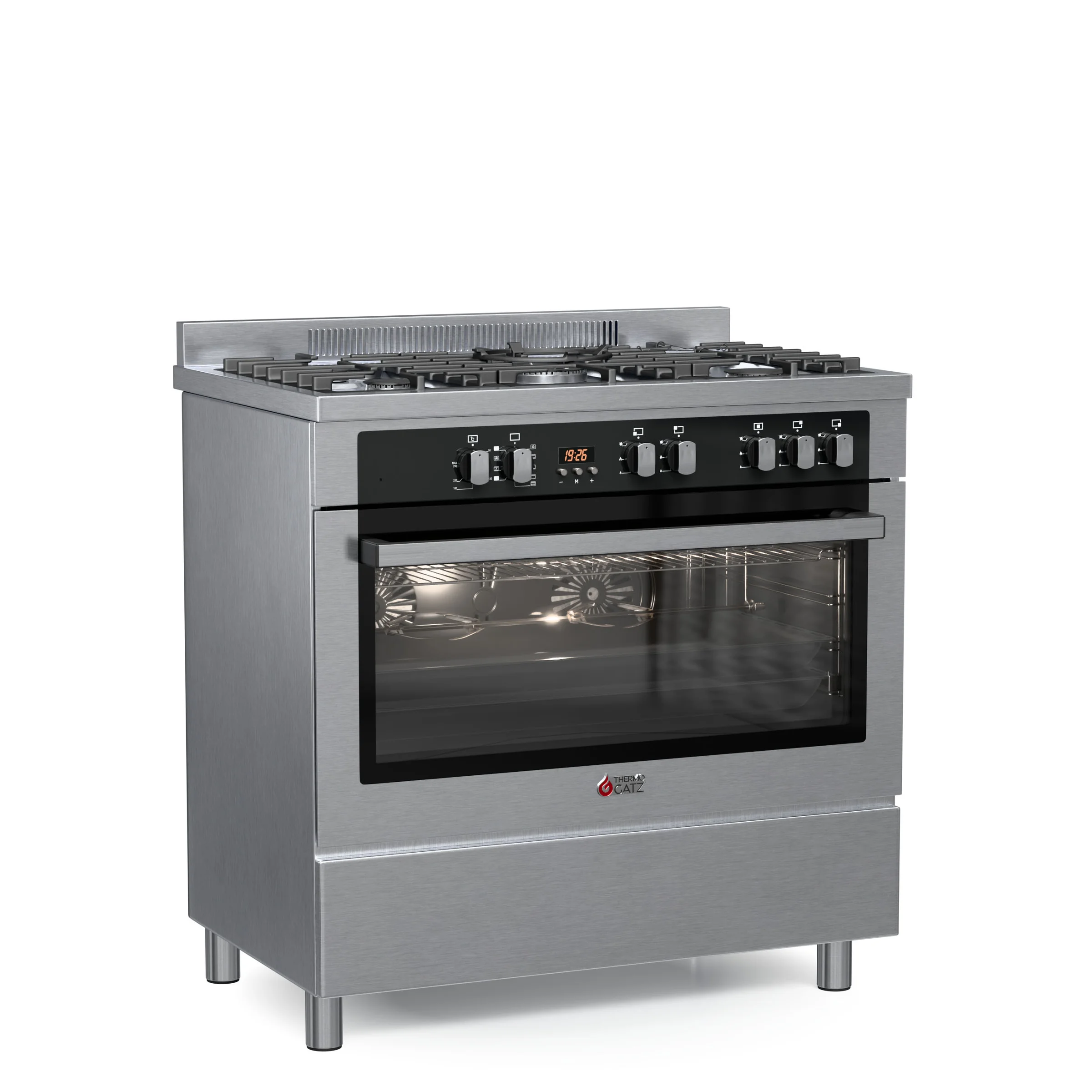 Φωτογραφία προϊόντος: Thermogatz TGS PRO 2030 IX Κουζίνα 98lt με Εστίες Υγραερίου Π89.8εκ. Inox