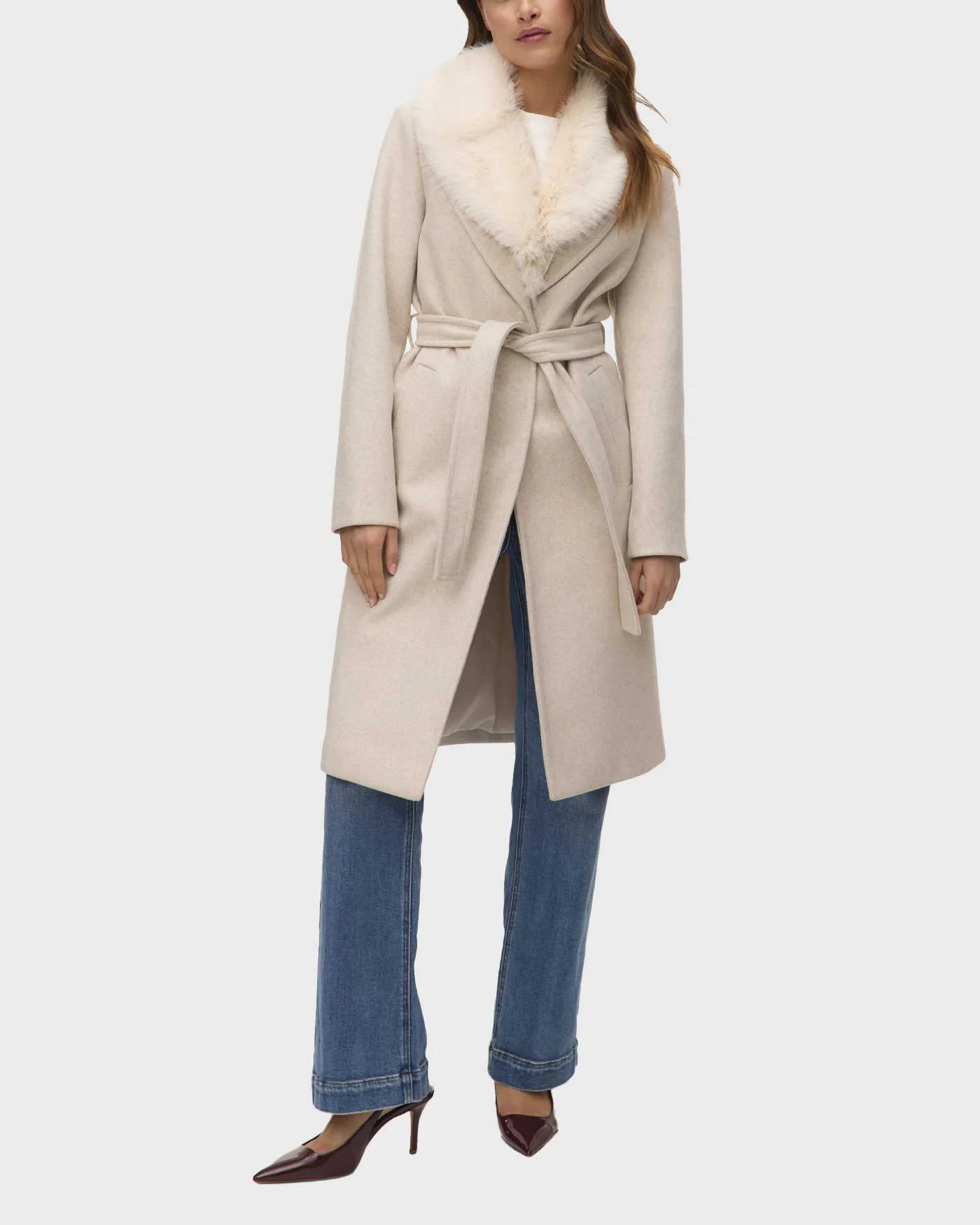 Φωτογραφία προϊόντος: VERO MODA AUTUMN DIVA ΓΥΝΑΙΚΕΙΟ ΠΑΛΤΟ - 10333658 ΜΠΕΖ
