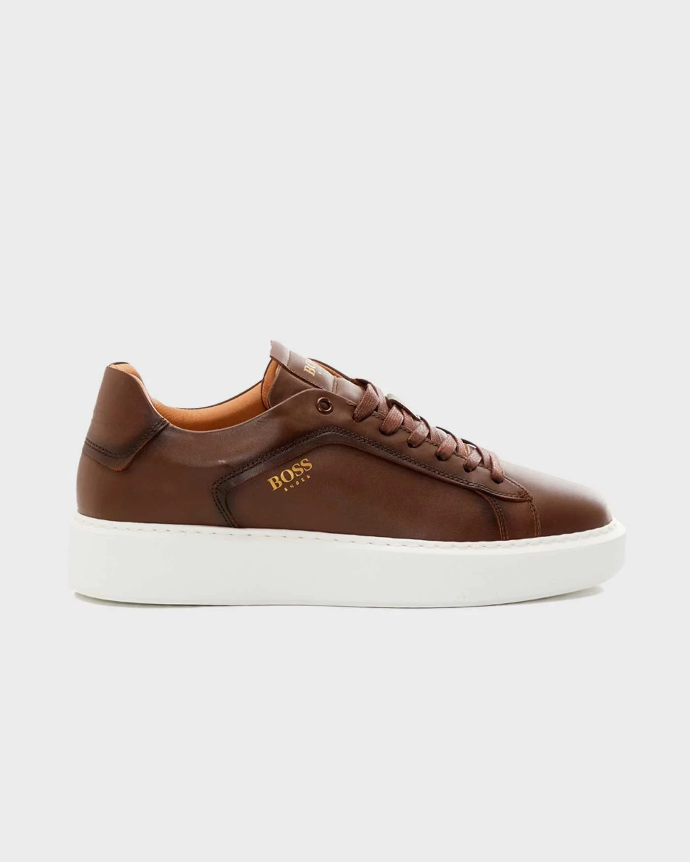 Φωτογραφία προϊόντος: BOSS SHOES ΑΝΔΡΙΚΑ ΔΕΡΜΑΤΙΝΑ SNEAKERS - C6964 ΚΑΦΕ