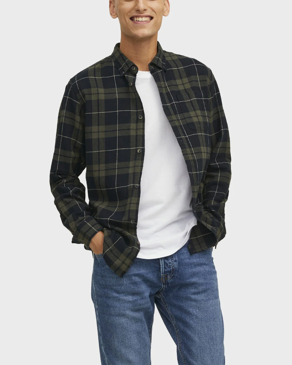 Φωτογραφία προϊόντος: JACK & JONES WILLY ΑΝΔΡΙΚΟ ΚΑΡΟ ΠΟΥΚΑΜΙΣΟ - 12259895 ΛΑΔΙ