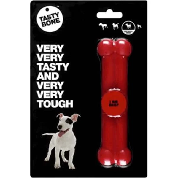 Φωτογραφία προϊόντος: Κόκκαλο σκύλου Tasty Bone Nylon Beef S 15cm