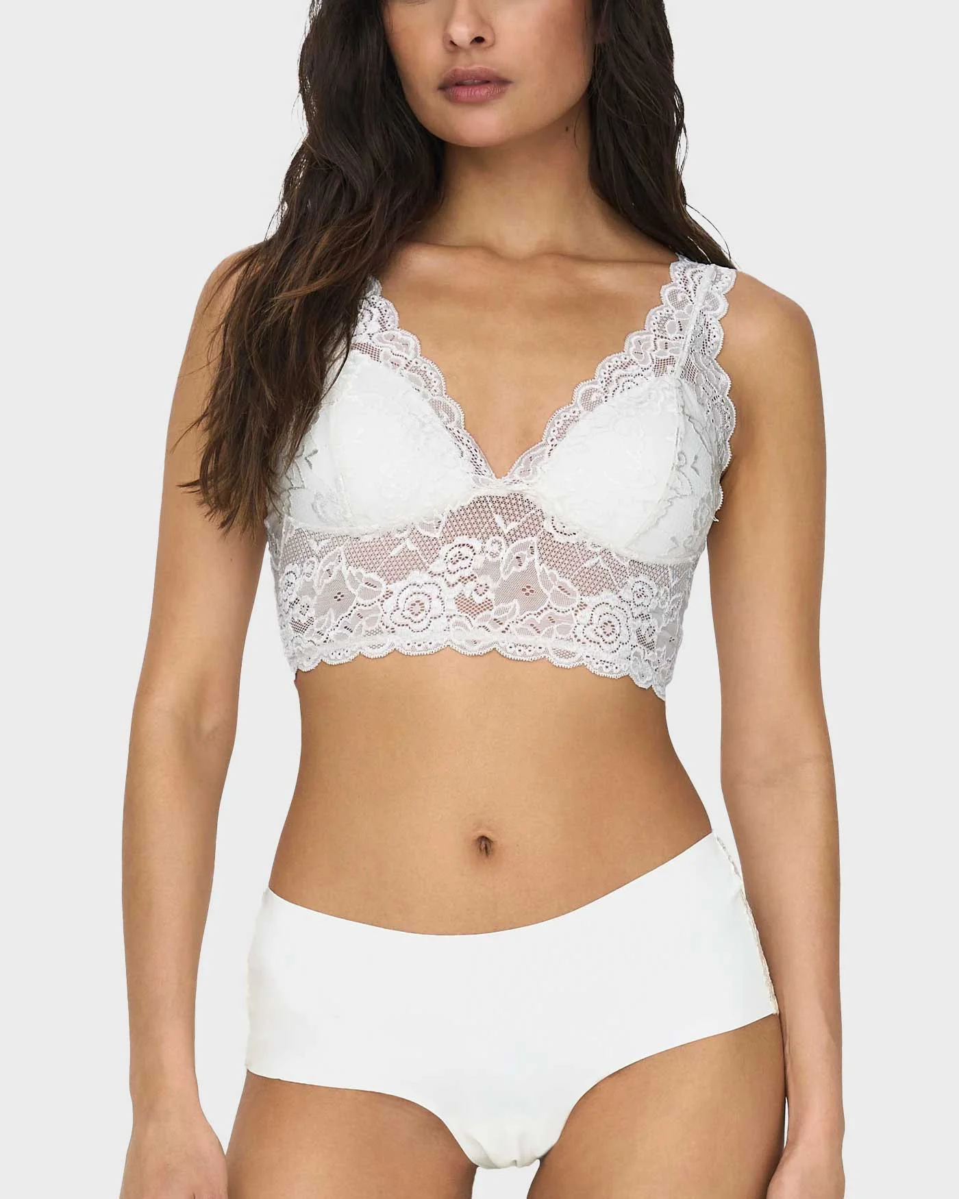 Φωτογραφία προϊόντος: ONLY CHLOE ΓΥΝΑΙΚΕΙΟ BRALETTE - 15107599 ΑΣΠΡΟ