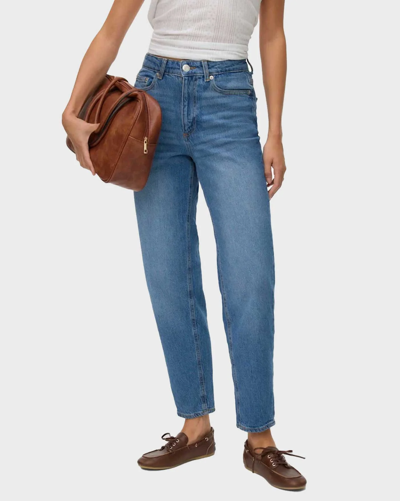 Φωτογραφία προϊόντος: VERO MODA TESSA ΓΥΑΝΑΙΚΕΙΟ MOM ΨΗΛΟΜΕΣΟ ΤΖΙΝ - 10297655 ΜΠΛΕ