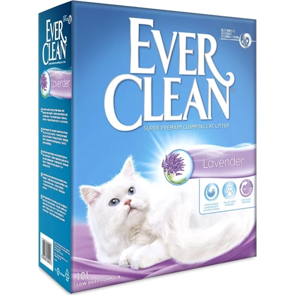 Φωτογραφία προϊόντος: Άμμος για γάτες EverClean Lavender 10lt