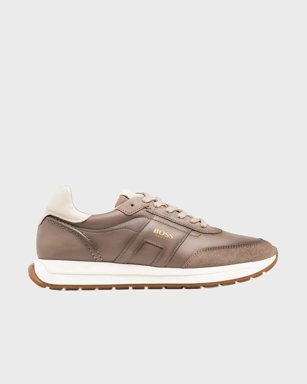 Φωτογραφία προϊόντος: BOSS SHOES VESUVIO ΑΝΔΡΙΚΑ ΔΕΡΜΑΤΙΝΑ SNEAKERS - D321 ΓΚΡΙ