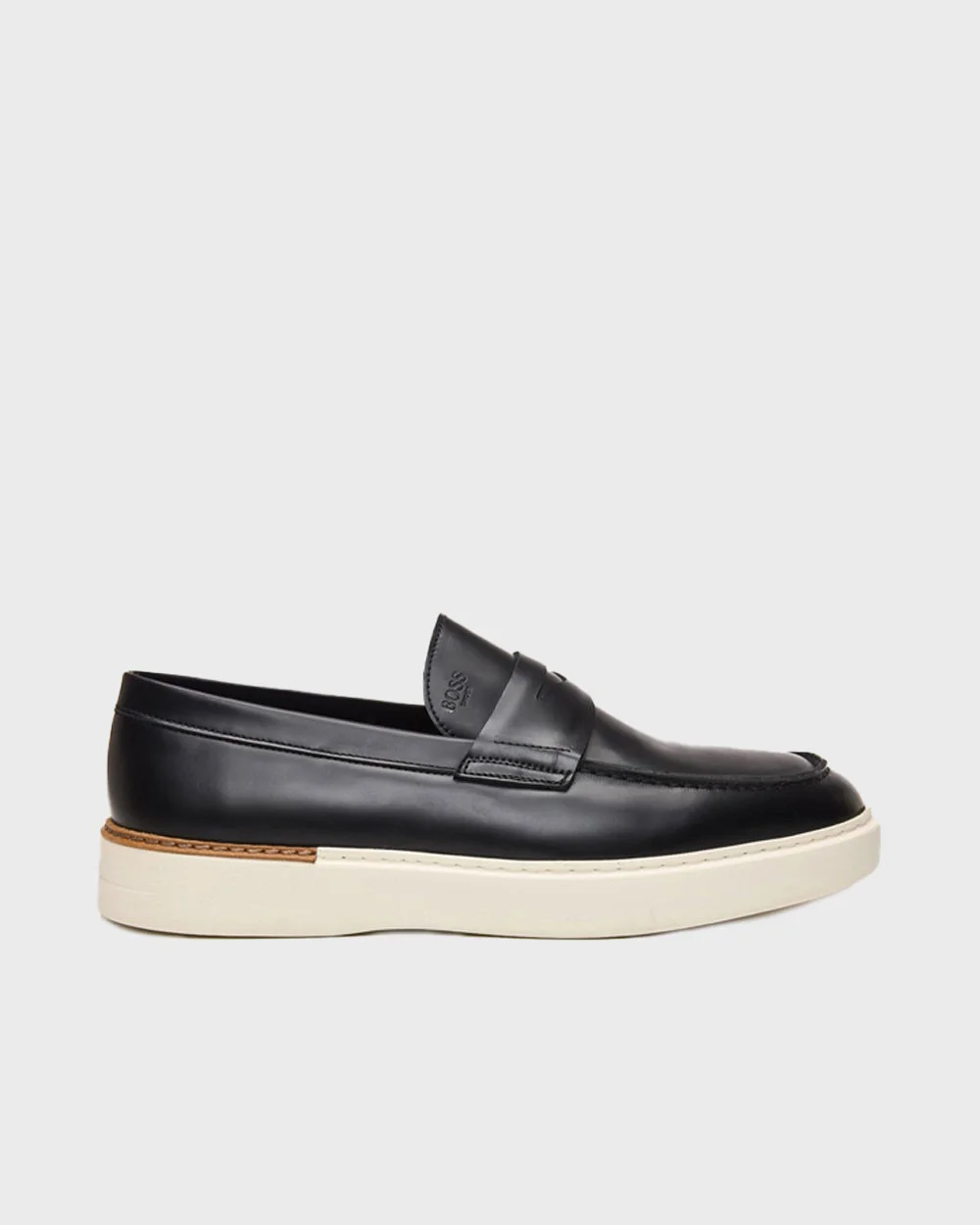 Φωτογραφία προϊόντος: BOSS SHOES ΑΝΔΡΙΚΑ ΔΕΡΜΑΤΙΝΑ LOAFERS - D7864 ΜΑΥΡΟ