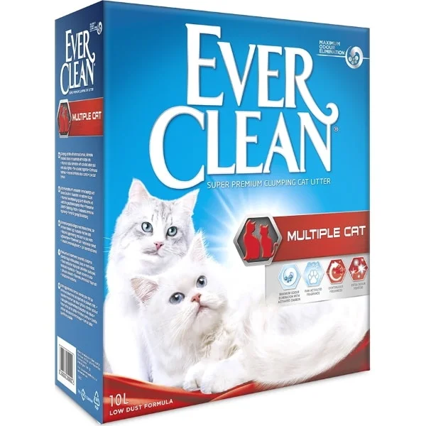 Φωτογραφία προϊόντος: Άμμος για γάτες EverClean Multiple Cat 10lt