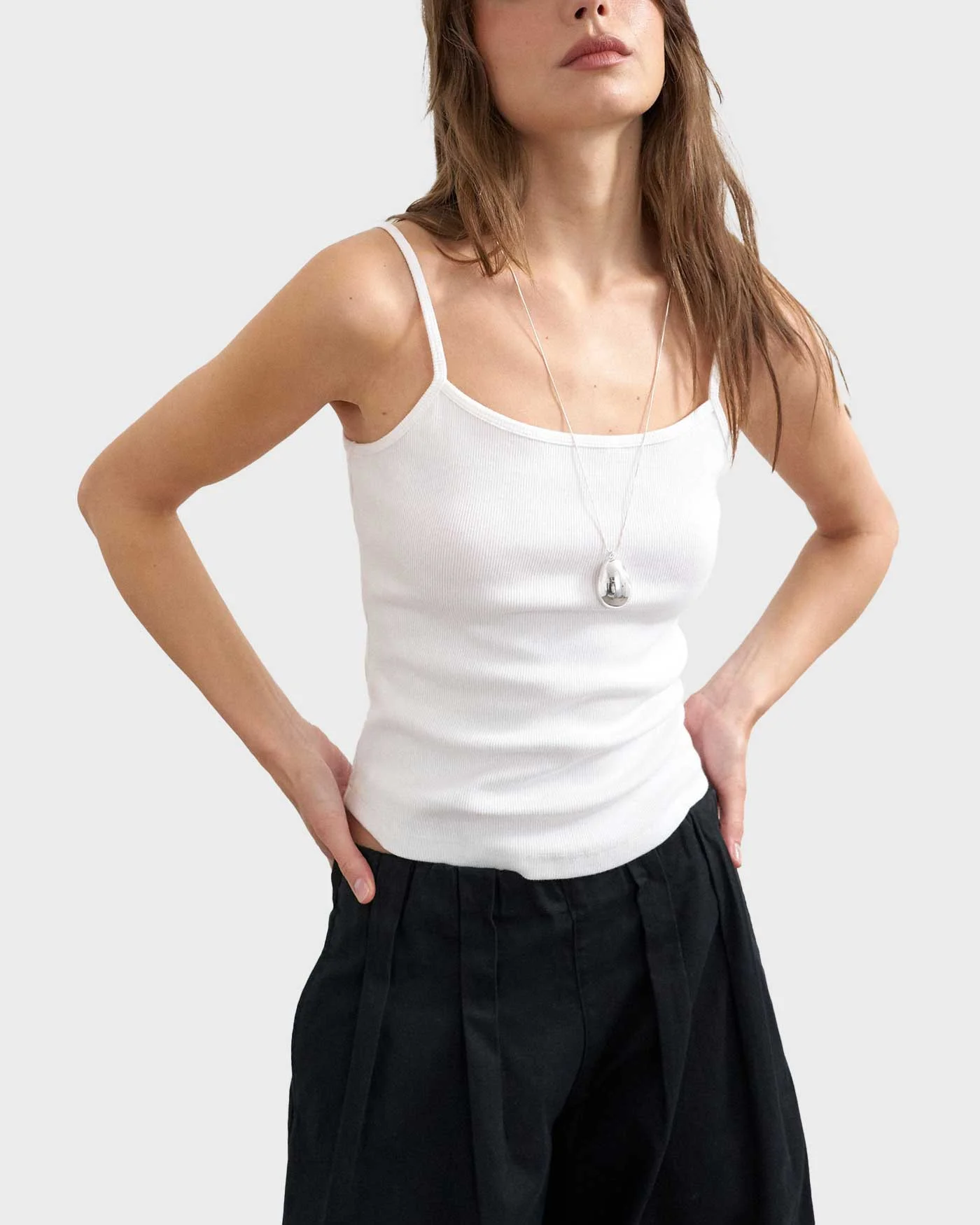 Φωτογραφία προϊόντος: TOPSHOP ALFRIDA ΓΥΝΑΙΚΕΙΟ ΑΜΑΝΙΚΟ ΤΟΠ - 31001060 ΑΣΠΡΟ