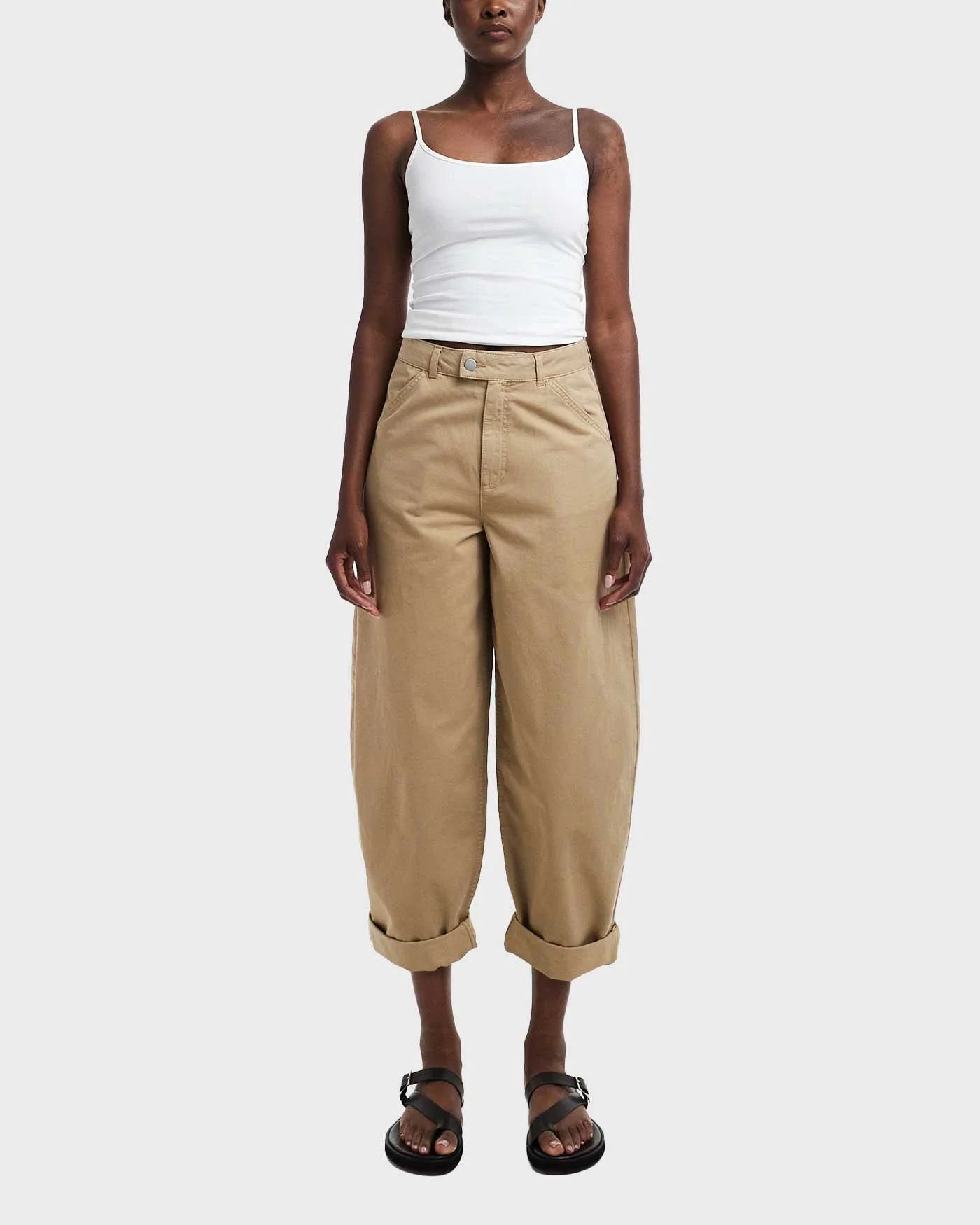 Φωτογραφία προϊόντος: TOPSHOP NOOR ΓΥΝΑΙΚΕΙΟ ΠΑΝΤΕΛΟΝΙ BARREL - 31001127 ΜΠΕΖ