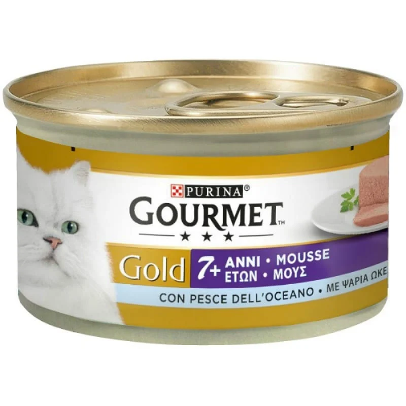 Φωτογραφία προϊόντος: Purina Gourmet Gold Mousse Ψάρια Ωκεανού 85gr