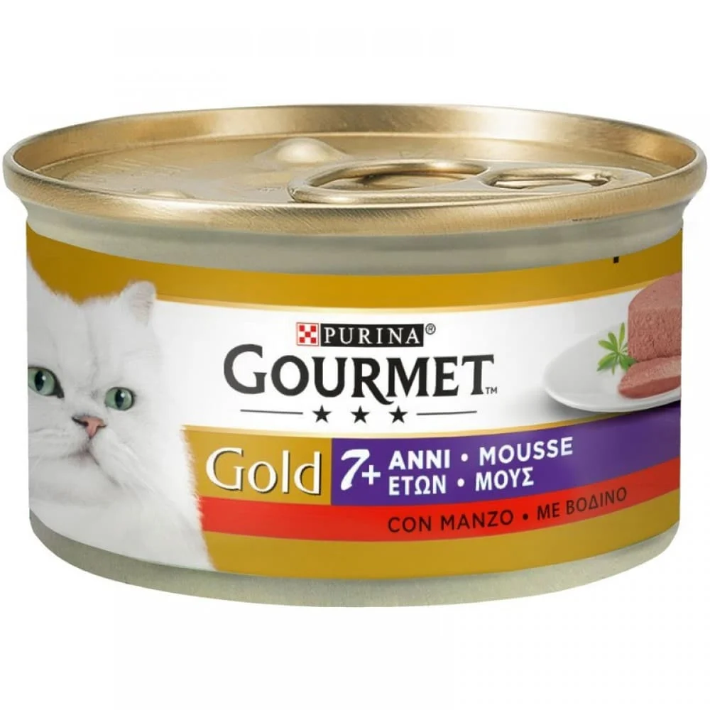 Φωτογραφία προϊόντος: Purina Gourmet Gold Mousse Βοδινό 85gr