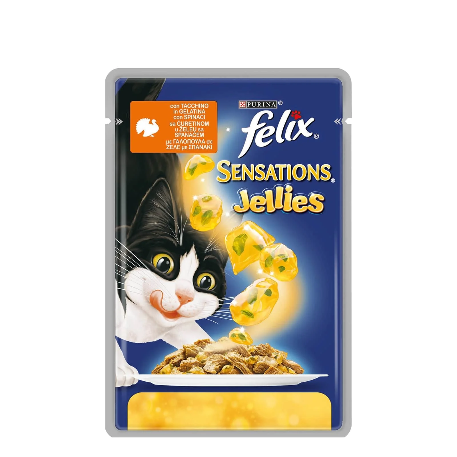 Φωτογραφία προϊόντος: Friskies Felix sensations φακελάκι 100gr Γαλοπούλα